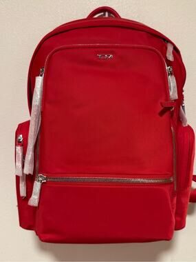 TUMI Red Voyageur 16" Celina Travel Backpack 50th anniversary